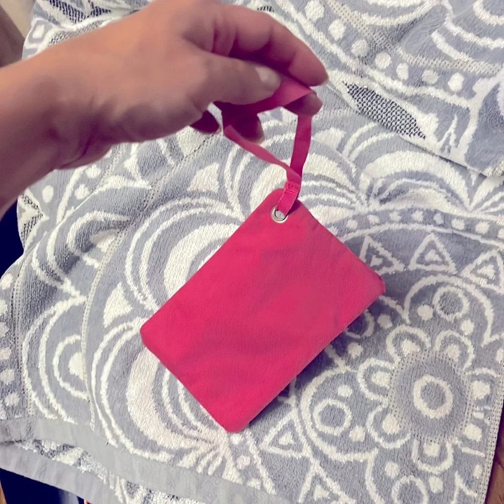 Fila Pink Wristlet Zipper Pouch - Picture 5 of 9